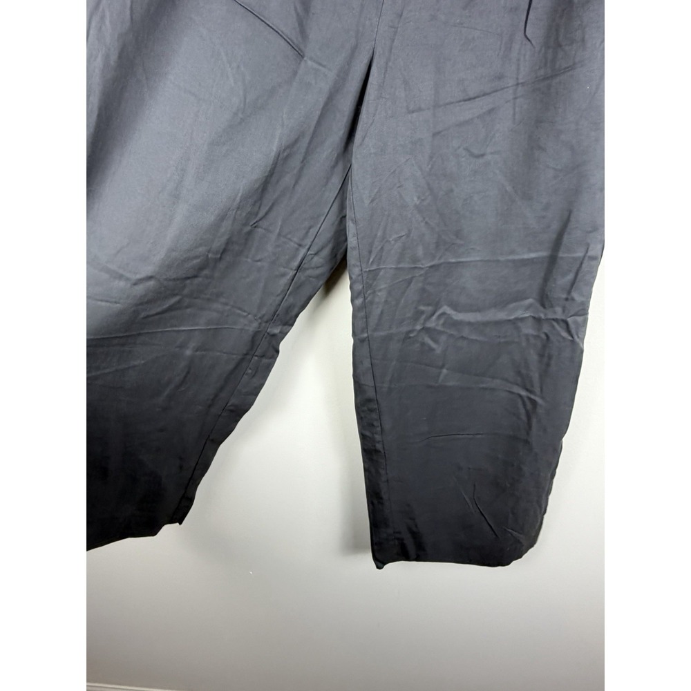 NWT Banana Republic Gray High Rise Wide Leg Pleated Pants Size 4 Orca TENCEL - Picture 3 of 8